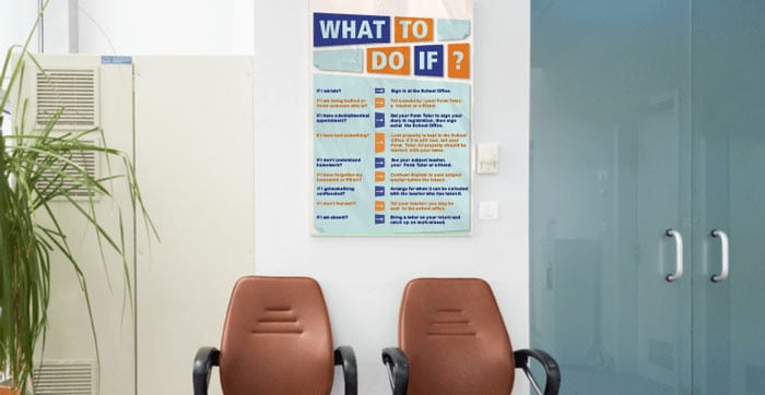 Provide-Instruction-with-a-Poster-for-the-School-Office
