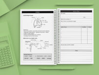 custom college planner spread