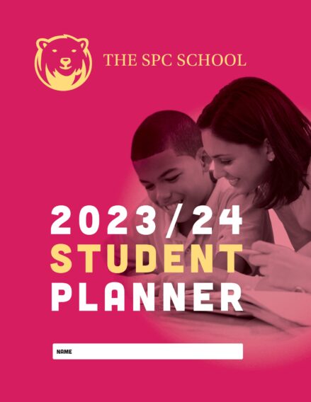 student planner cover