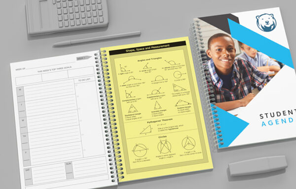 custom agenda for high school students with custom school cover