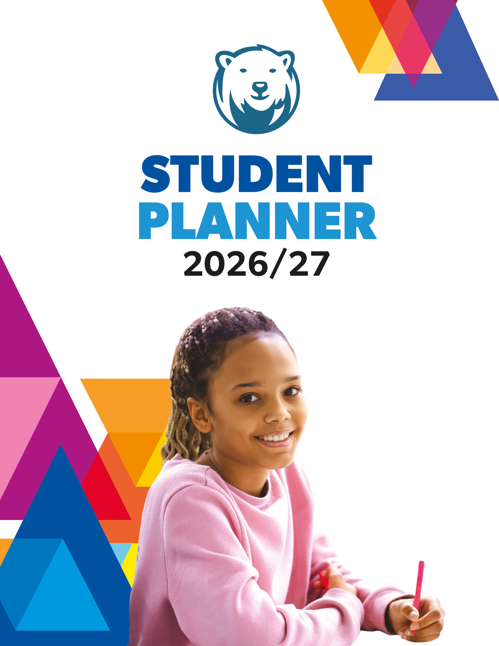 2025/26 School Planner Company Custom Student Planner Cover Option 12