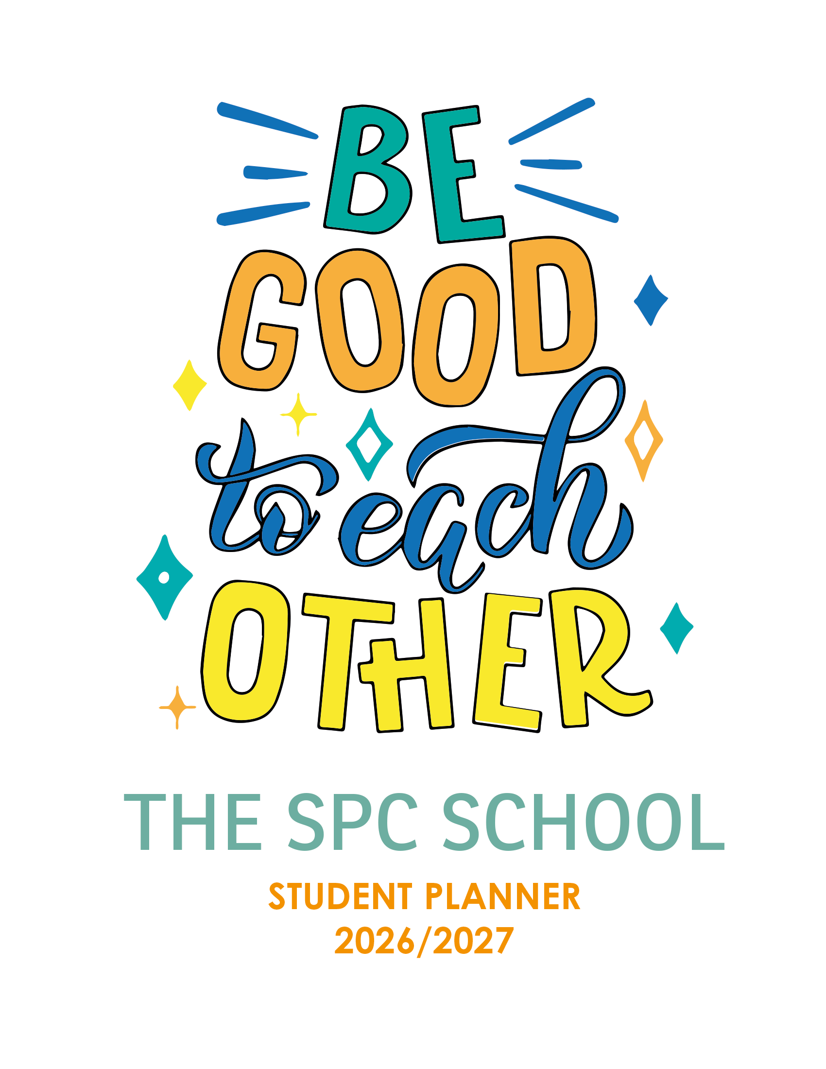 2025/26 School Planner Company Custom Student Planner Cover Option 20