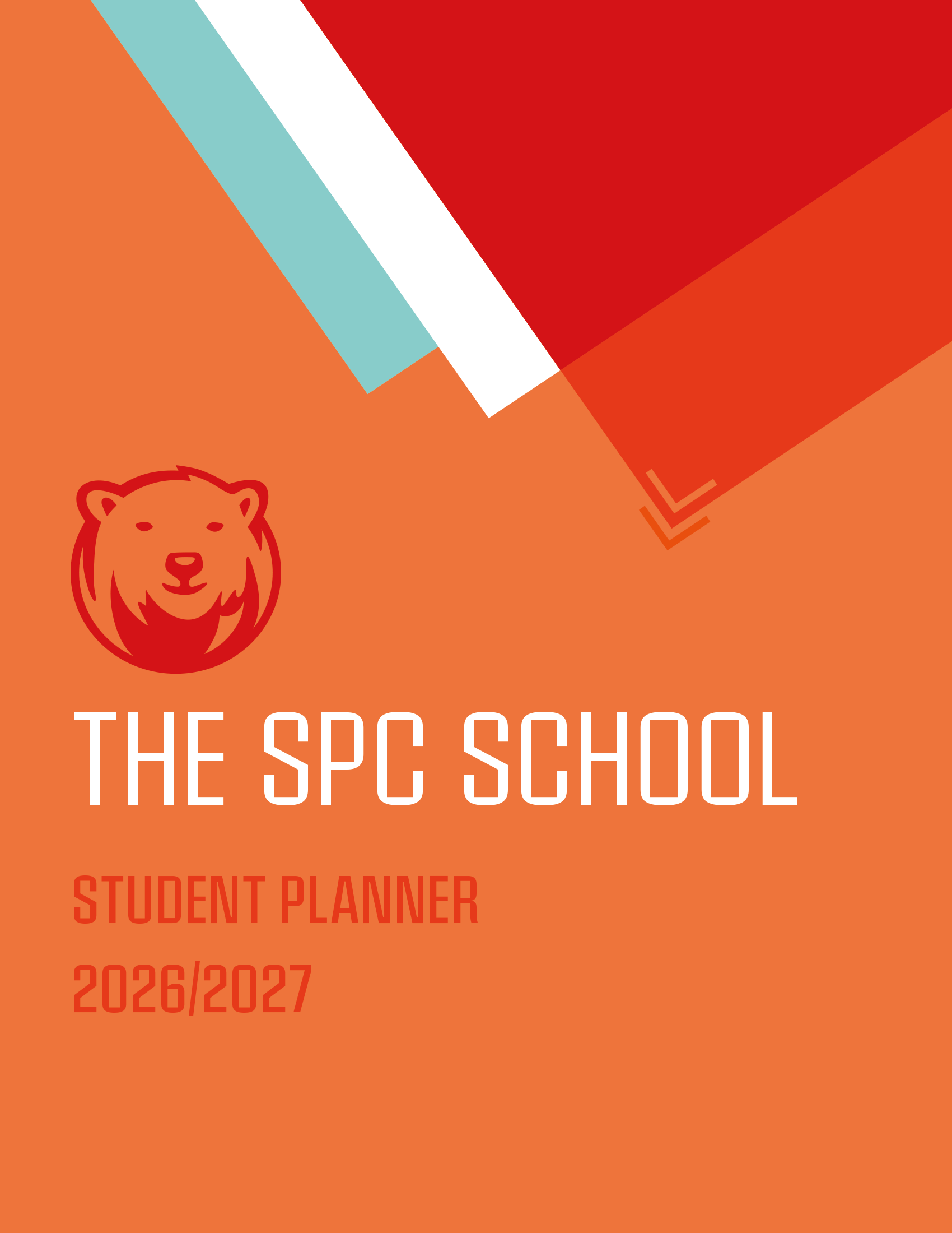 2025/26 School Planner Company Custom Student Planner Cover Option 24