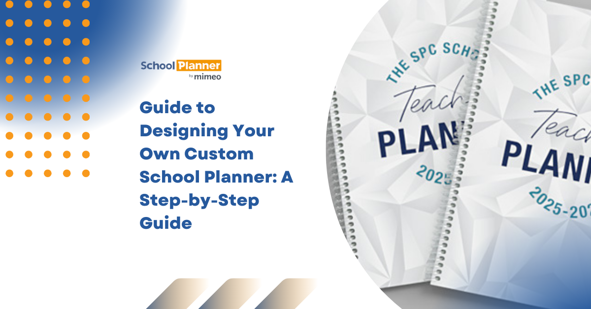 photo of a custom teacher planner to showcase how planners can be customized for both students and teachers