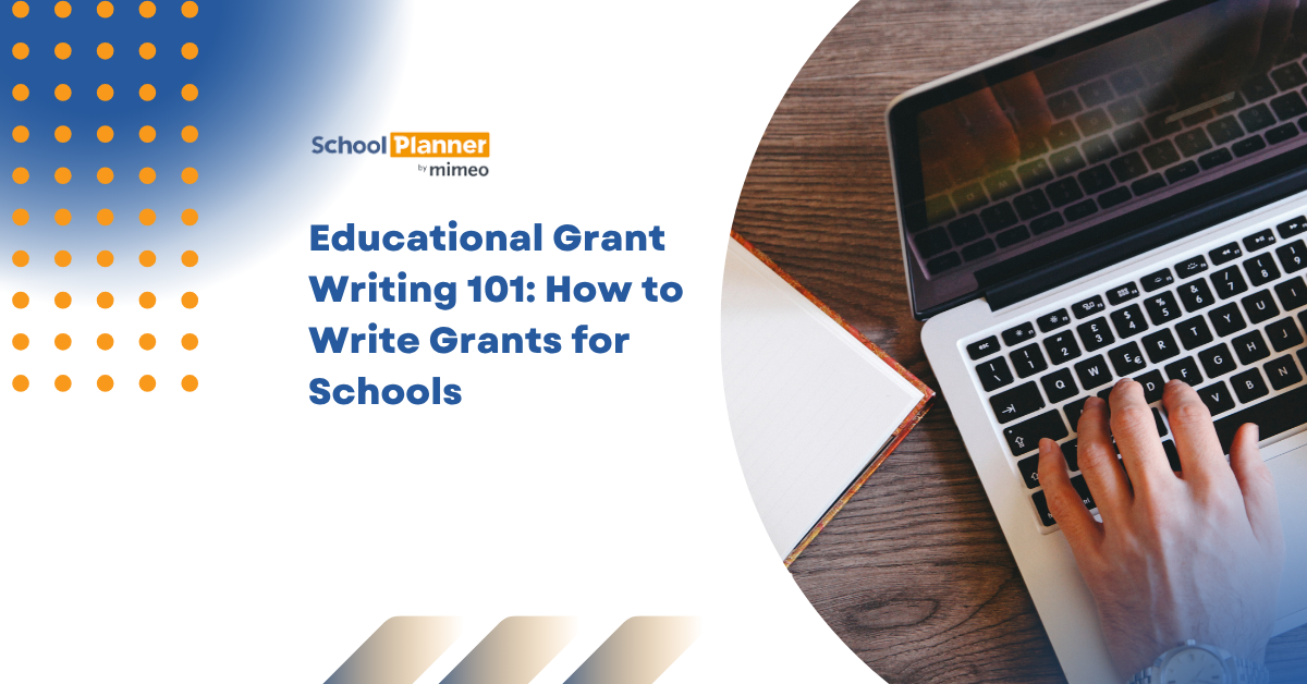 graphic showing that educational grant writing can be successful